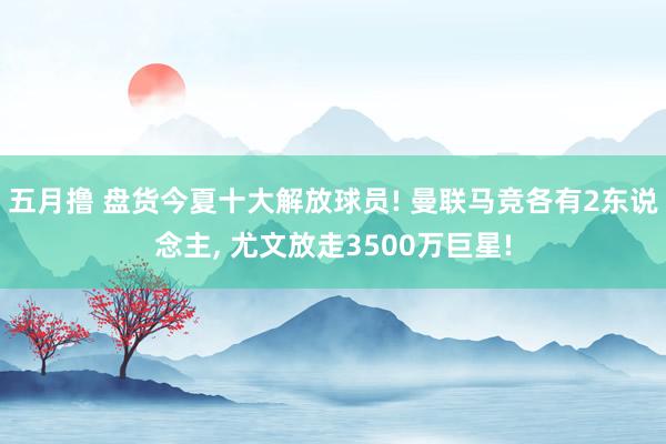 五月撸 盘货今夏十大解放球员! 曼联马竞各有2东说念主， 尤文放走3500万巨星!