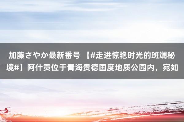 加藤さやか最新番号 【#走进惊艳时光的斑斓秘境#】阿什贡位于青海贵德国度地质公园内，宛如